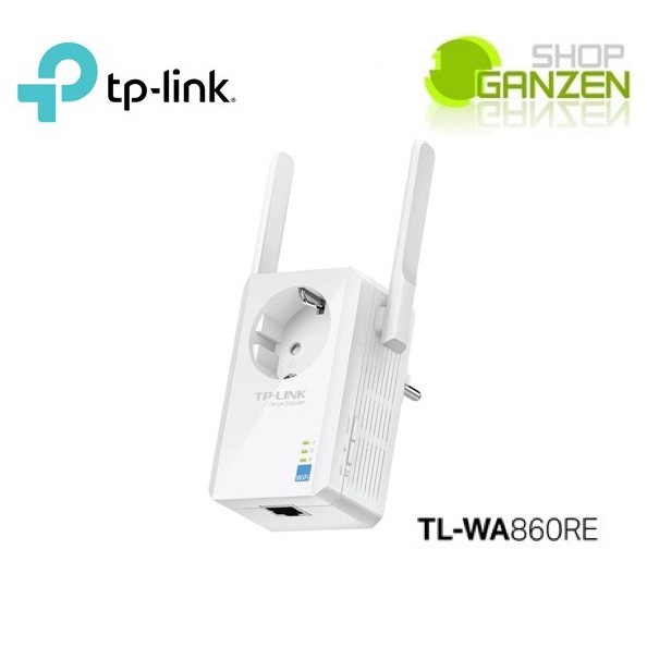 TP-LINK TL-WA860RE 300Mbps Wi-Fi Range Extender with AC Passthrough