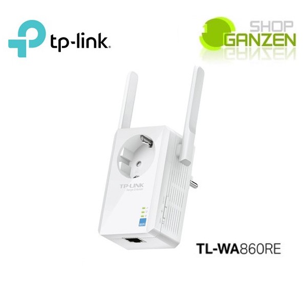 TP-LINK TL-WA860RE 300Mbps Wi-Fi Range Extender with AC Passthrough