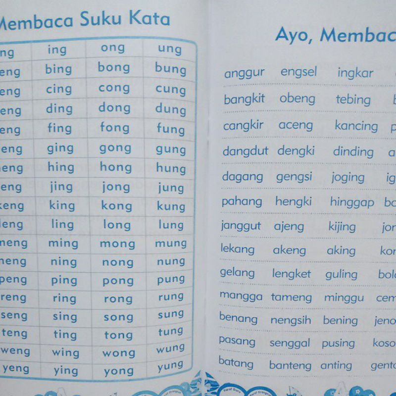 Buku Pintar Belajar Calistung Membaca/Menulis/Menghitung