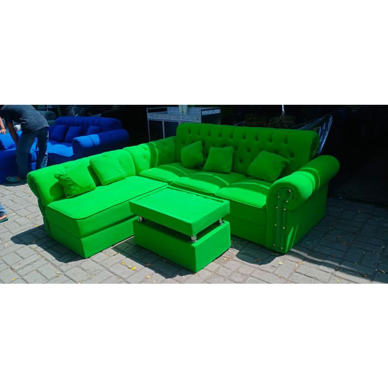 sofa l kancing /l putus/sofa minimalis