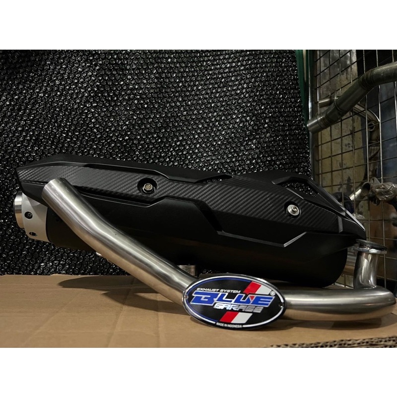 knalpot copy cms pcx 160cc vario 160cc knalpot blue garage leher kadut not knalpot copy cms tameng k