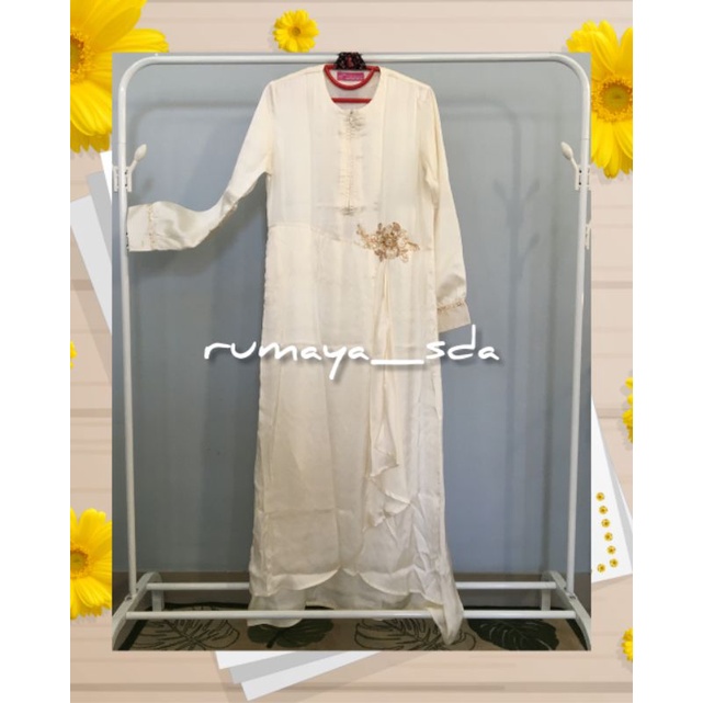 Preloved Dress gamis Rabbani baju muslim size M