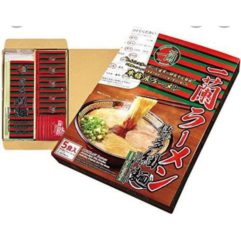 

ICHIRAN RAMEN JAPAN LURUS 5 PCS