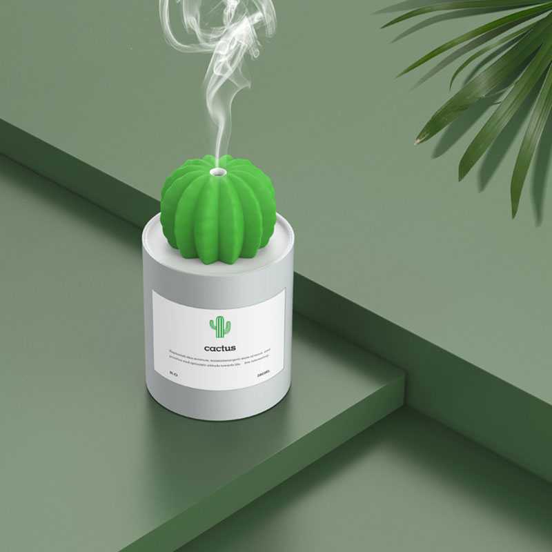 (100% BARANG ORI) 3Life Air Humidifier Pelembab Udara Aromatherapy 280ml - Cactus