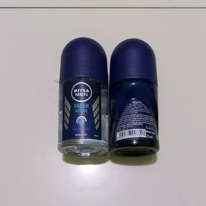 NIVEA MEN Personal Care Deodorant Fresh Active Roll On 25 ml / 50 ml