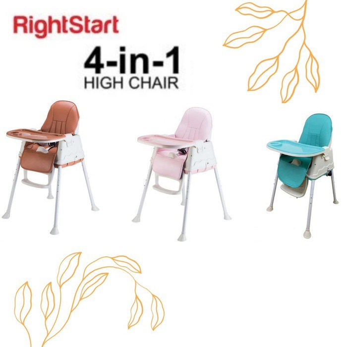 Right Start High Chair Kursi Makan Bayi 4 In 1 HC-2372