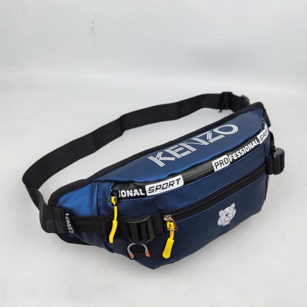 TAS SALEMPANG WATERFROOF ANTI AIR PRIA WANITA SPORTY OUTDOOR WAIST BAG