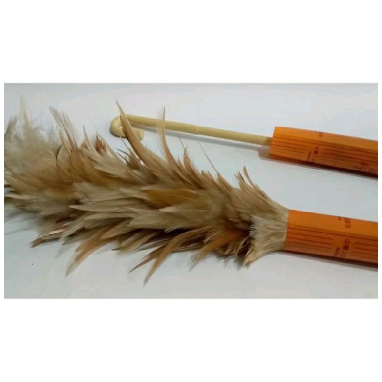 Kemoceng bulu ayam asli kemoceng