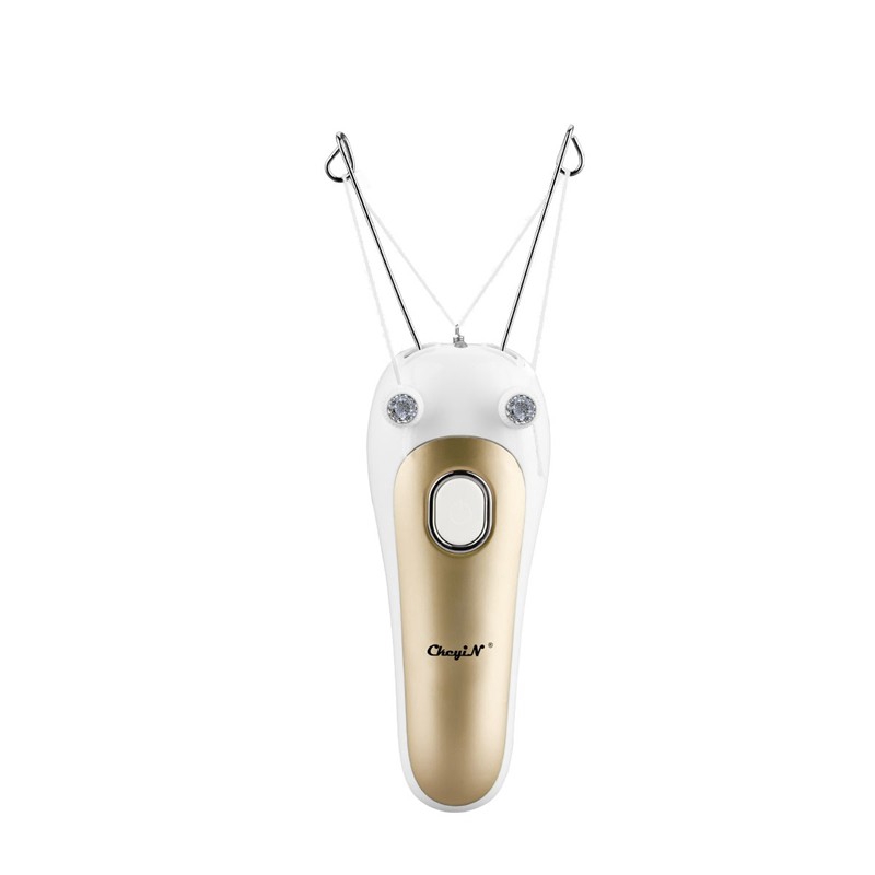 

CkeyiN Mt100 Epilator/Alat Cukur Bulu Elektrik Profesional Dengan Benang Katun Untuk Wanita