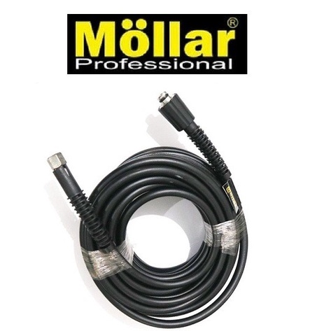 MOLLAR Selang Jet Cleaner 10 Meter 10 M / 15 Meter 15 M / 25 Meter 25 M Selang Mesin Steam Mobil Motor Selang High Pressure 400bar PVC