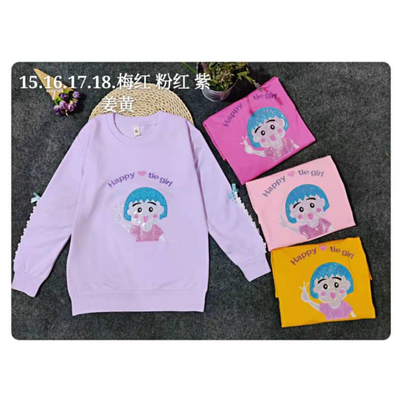 Sweater Anak Perempuan / Baju Anak IMPORT TANGAN PANJANG // 6 BULAN - 3TAHUN