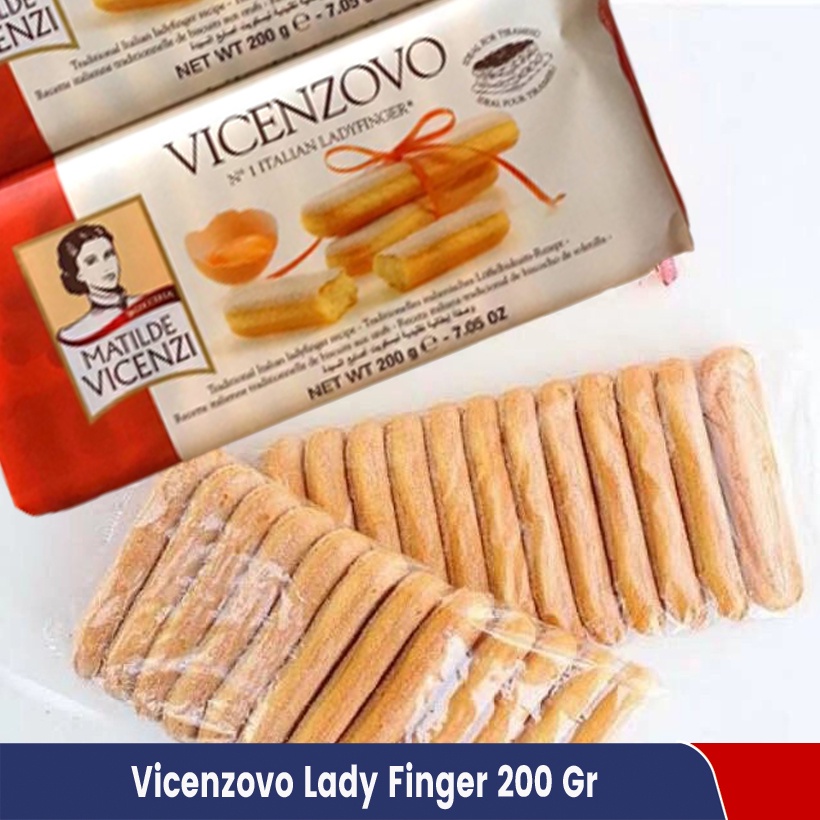 

Lady Finger Vicenzovo Biskuit Tiramisu Lady Finger Matilde Vicenzi 200 Gram