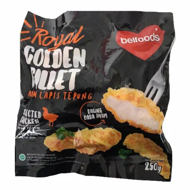 

Belfoods golden fillet 250 gram