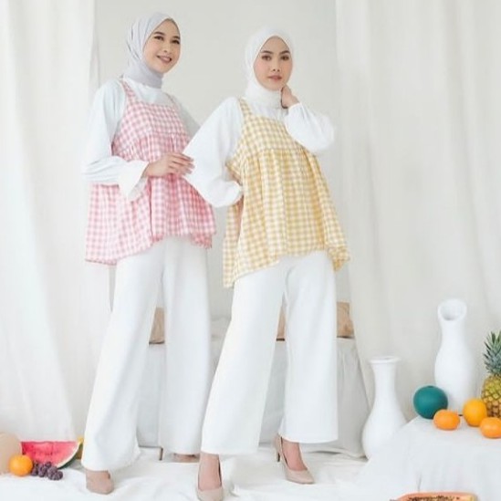 SAVAHHIJAB - SHERINA BLOUSE BABY DOLL / BLOUSE WANITA / PAKAIAN WANITA / BLOUSE