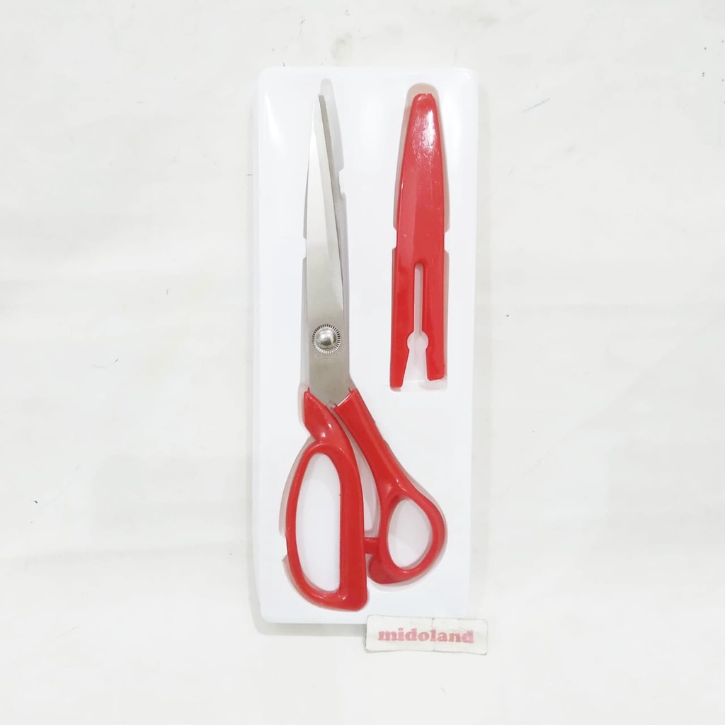 

Gunting Kain taylor shears scissors gagang plastik warna 9" Sarung