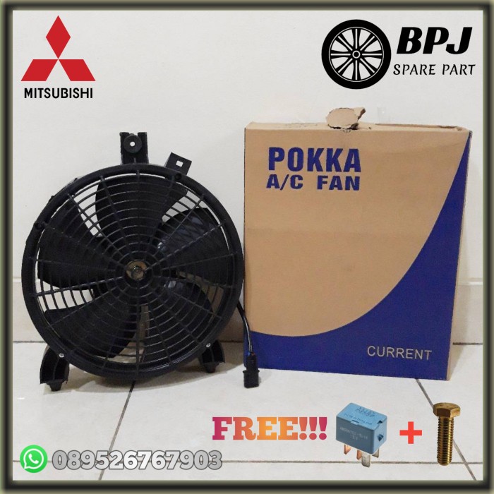 {BEKAS} Extrafan Extra Fan AC Mitsubishi Pajero Sport Strada Triton Assy POKKA Diskon