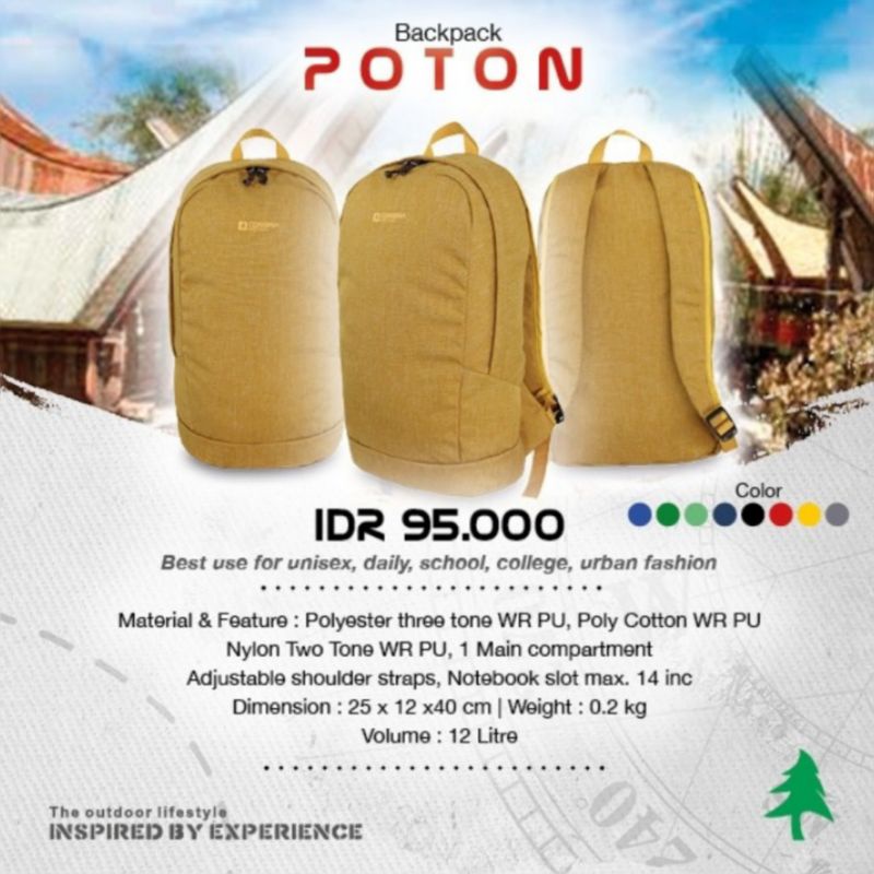 Tas ransel daypack consina dash poton 12 L