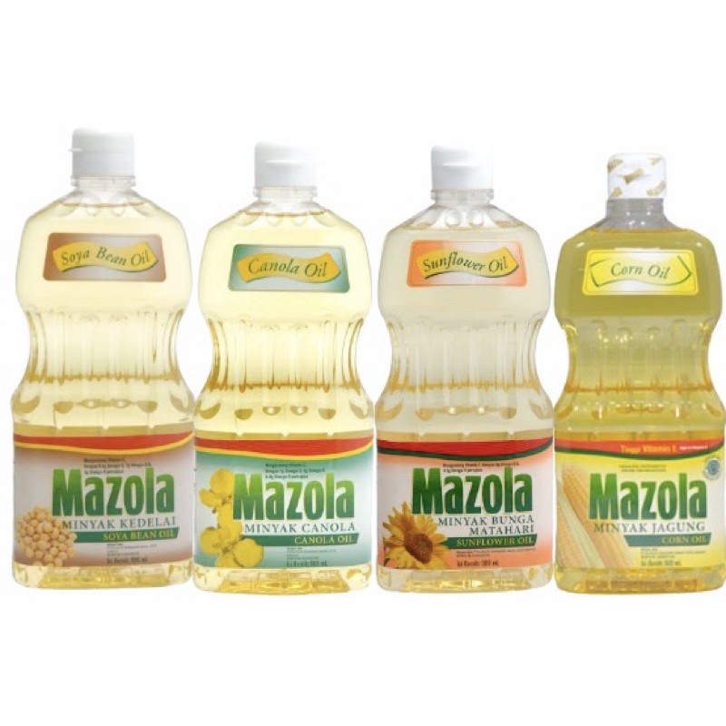 Mazola Vegetable Oil 900ml (Corn,Sunflower, SoyBean, Canola)