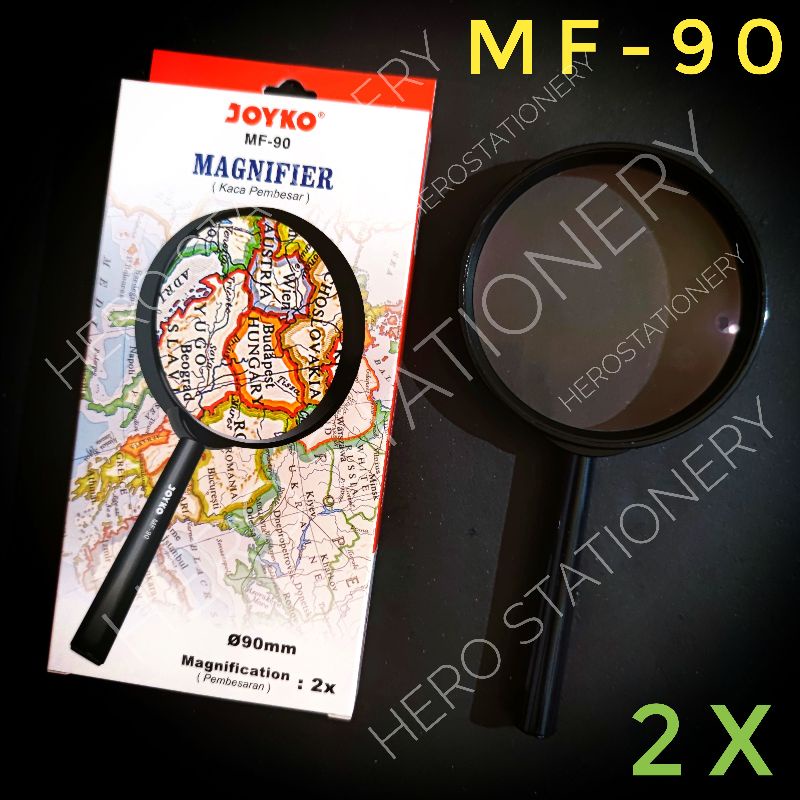 

Kaca pembesar lensa loupe magnifier joyko 90 mm 2x MF-90