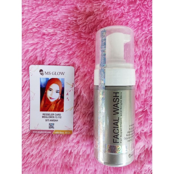 SABUN MS GLOW / FACIAL WASH MS GLOW SELLER MEMBER RESMI
