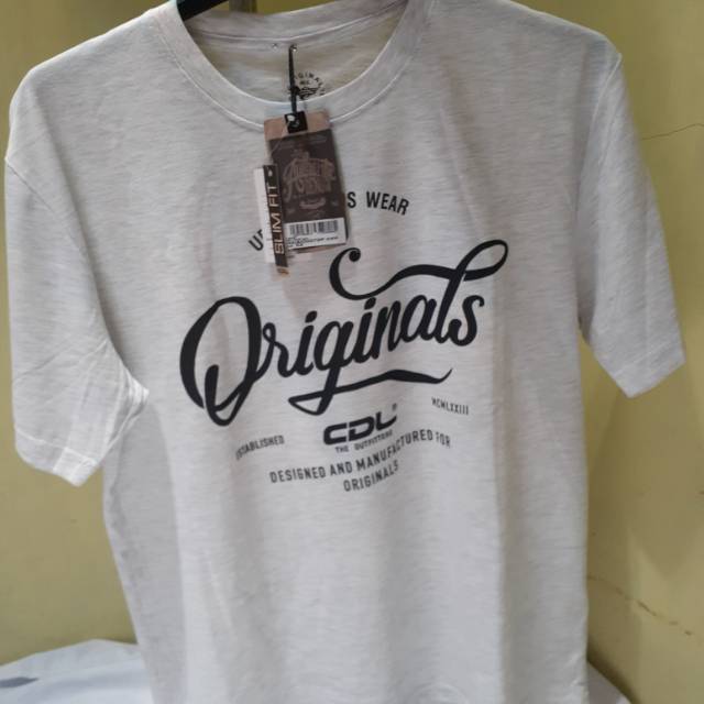 T Shirt Kaos Cardinal Original Abu Telur Asin M Xl Shopee Indonesia