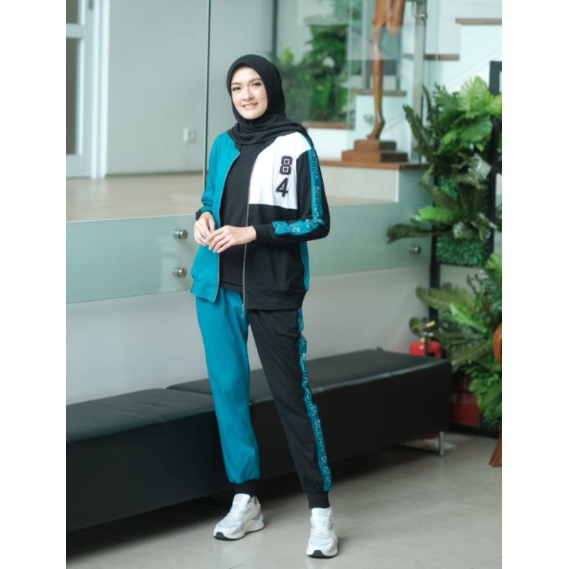 jeena style megumi set top dan pant 1 set