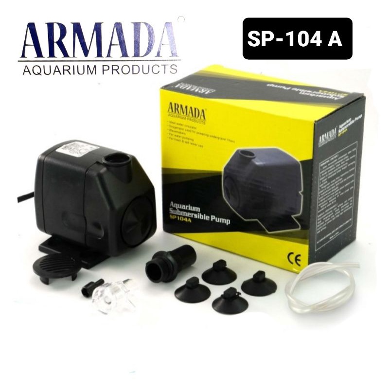 ARMADA SP 104A POMPA AQUARIUM POMPA CELUP AQUARIUM KOLAM