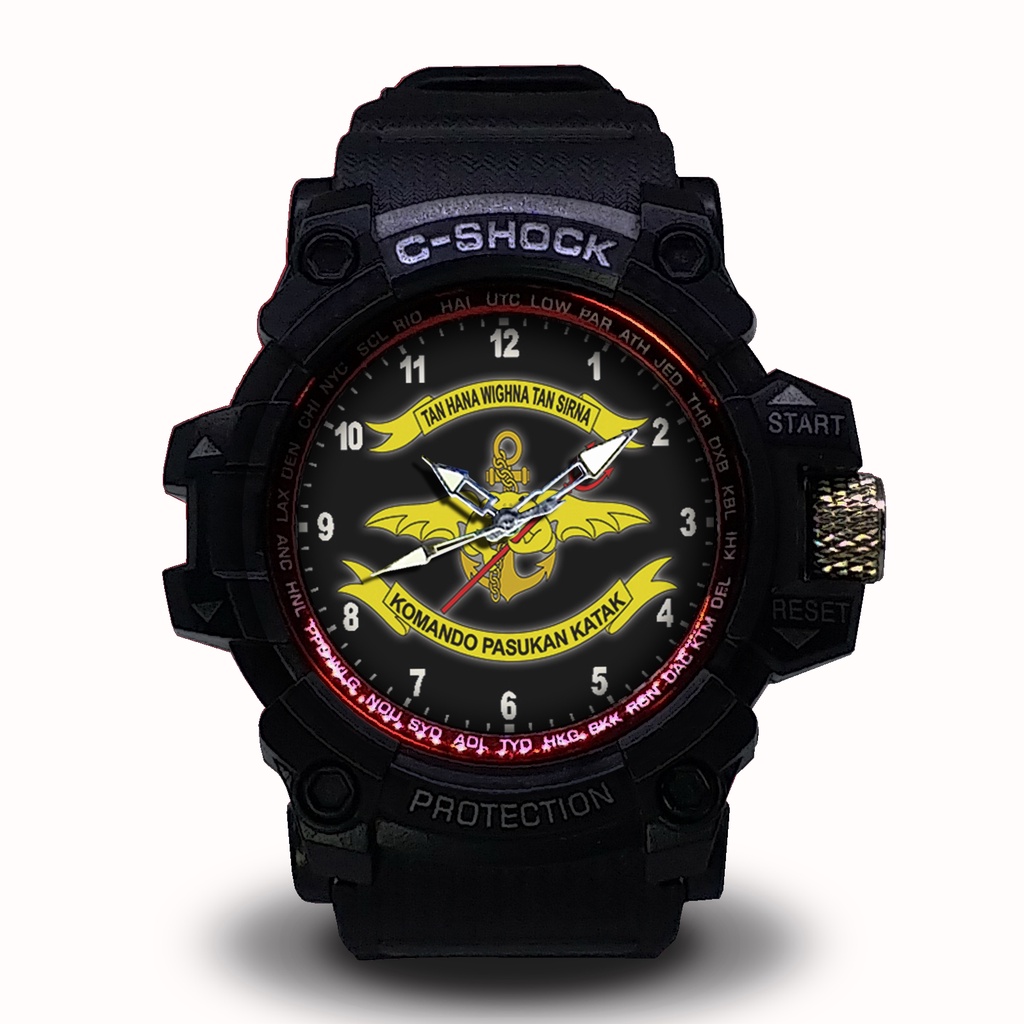 Jam Tangan Custom KOPASKA - TNI AL Outdoor