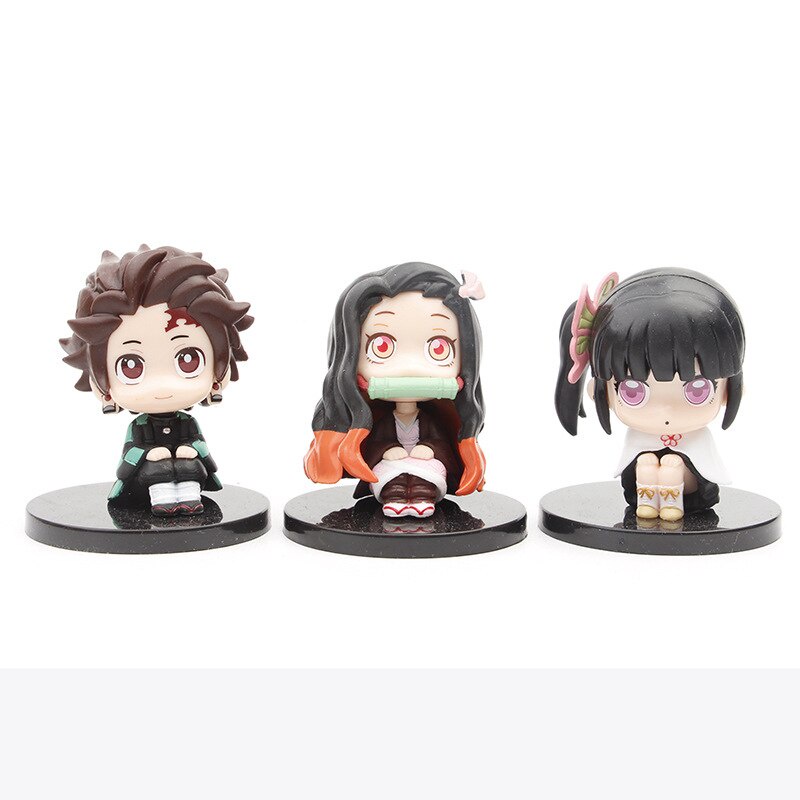 Figure Demon Slayer Kimetsu No Yaiba set 6 pcs Look Up Series