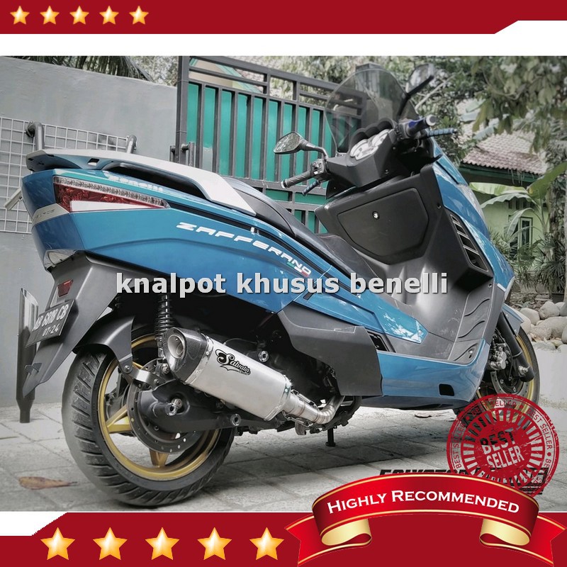 Promo Knalpot Benelli Zafferano 250 Fullsystem