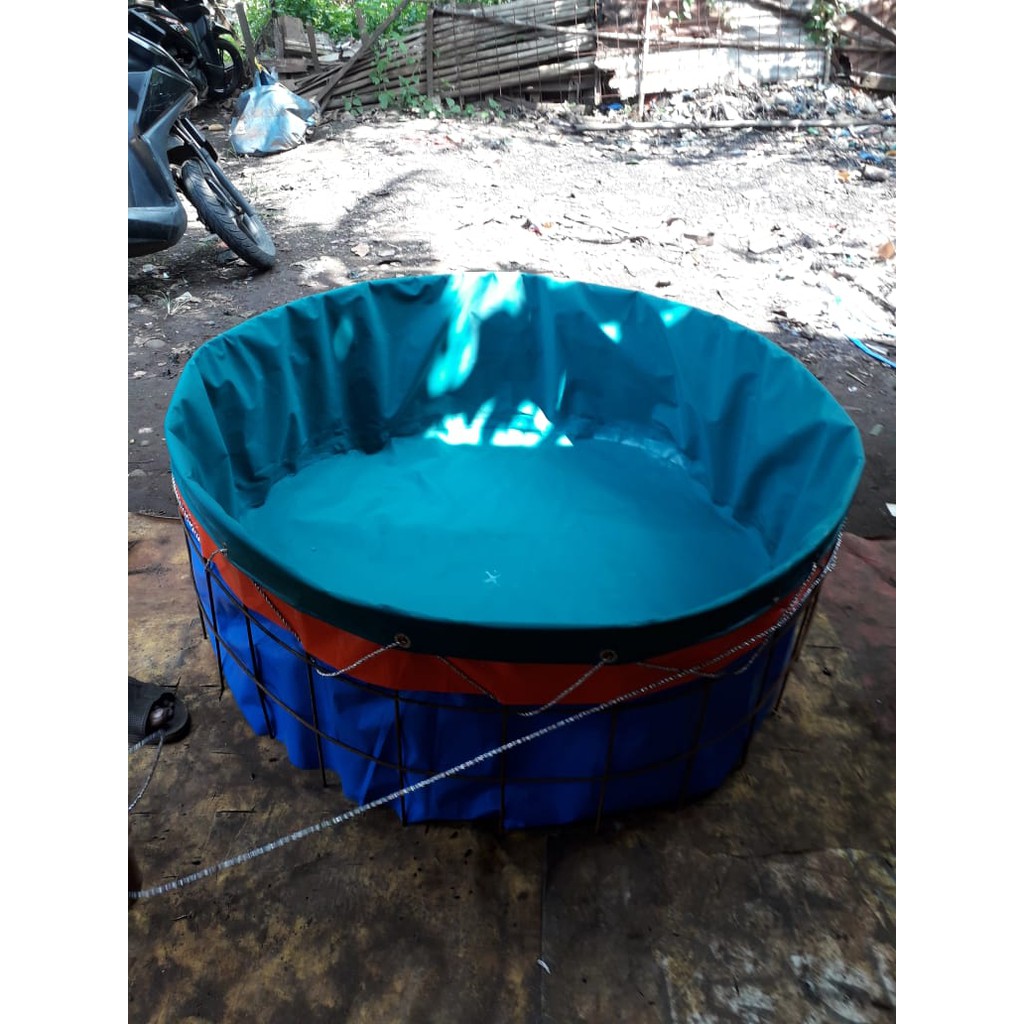 KOLAM TERPAL BIOFLOK  FULLSET MURAH