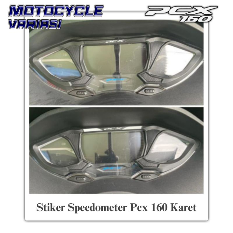 Stiker Speedometer Pcx 160 Karet Antigores Spidometer Pcx 160 Karet