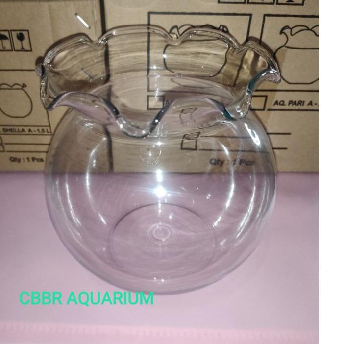 aquarium bulat aquarium bulat fishball 1,5 L DLX