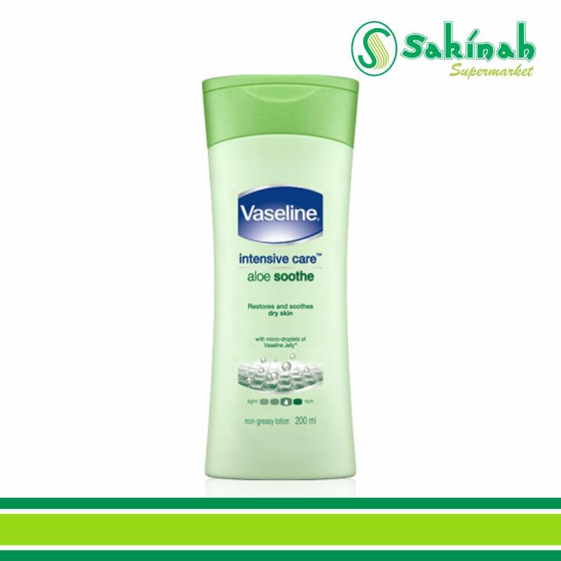 Vaseline Lotion Intensive Care Aloe Soothe 200ml