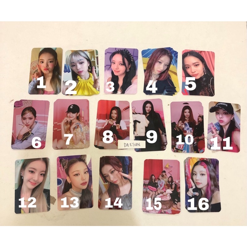 READY STOK PC ITZY BENE MECIMA