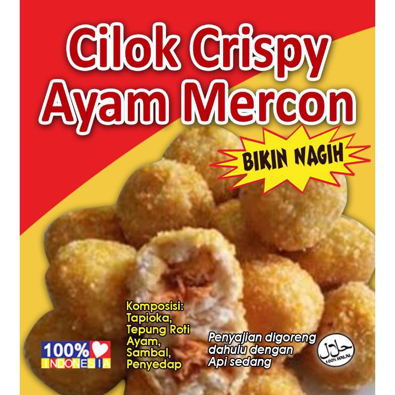 Cilok Crispy Ayam Mercon