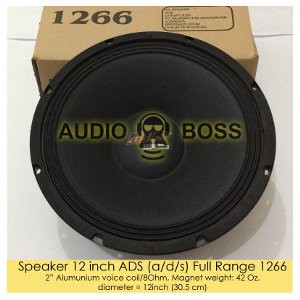 Speaker ADS 12 inch Full Range 1266   Speaker ADS 12 inch Full Range 1266