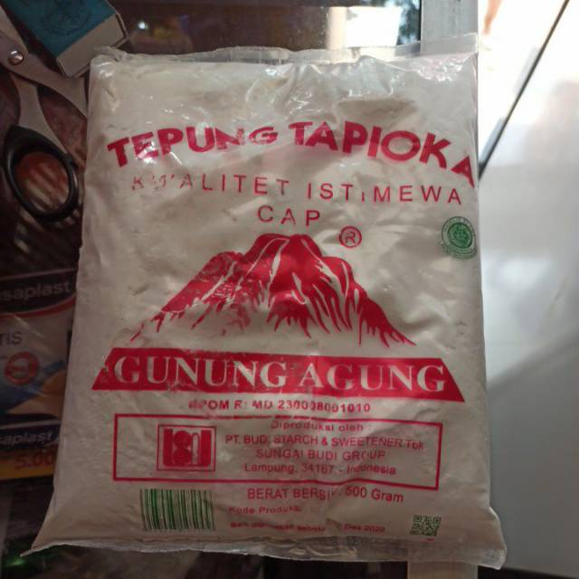

Tepung Tapioka Gunung Agung 500GR