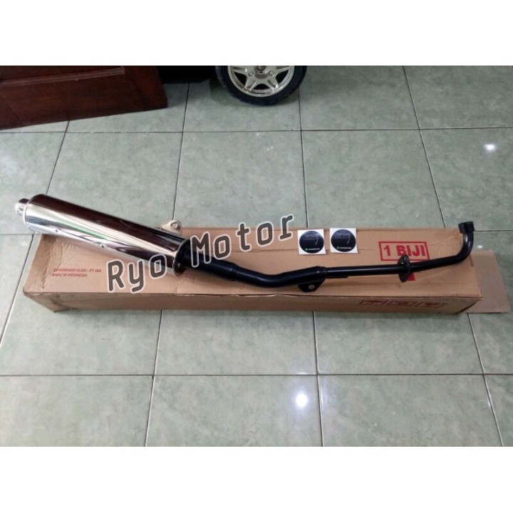 Promo Termurah - Knalpot Standar Supra X 125 Batman / Knalpot Supra X 125