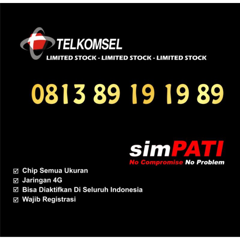 NOMOR CANTIK SUPER 4G SPESIAL 1989