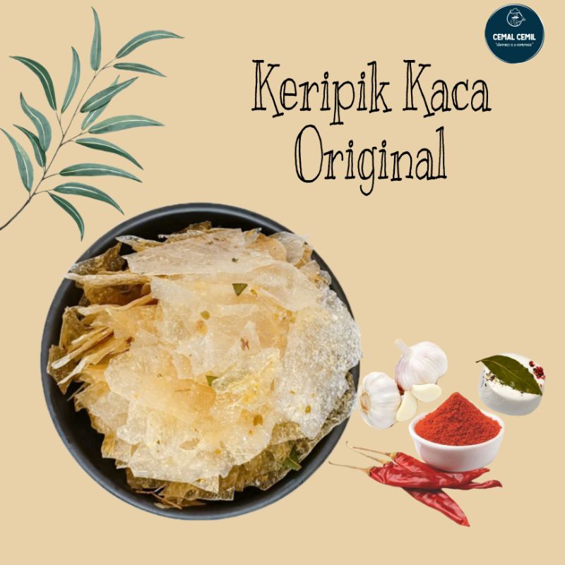 

keripik kaca original