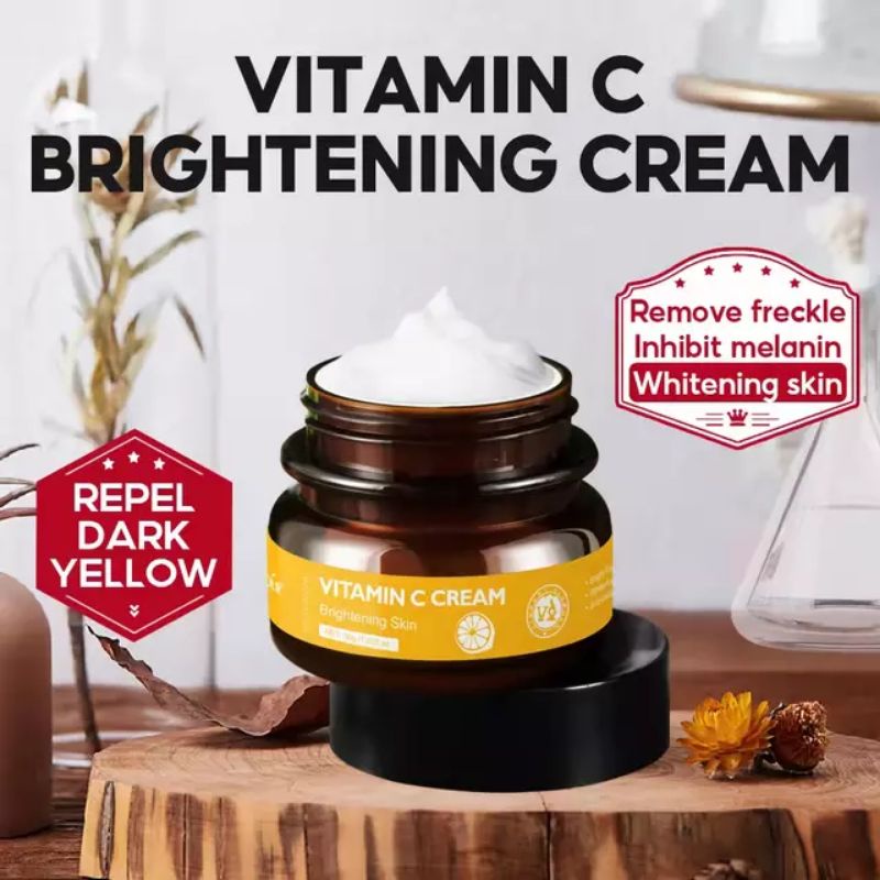 [BPOM] Vibrant Glamour Vitamin C Brightening Day Cream / Krim Siang 30g