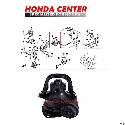 engine mounting belakang accord cielo gantungan mesin belakang cielo dudukan mesin cielo matic at