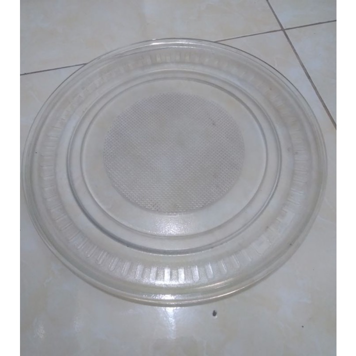 Botating Glass/ Piring Kaca Bekas Oven Microwave Polos