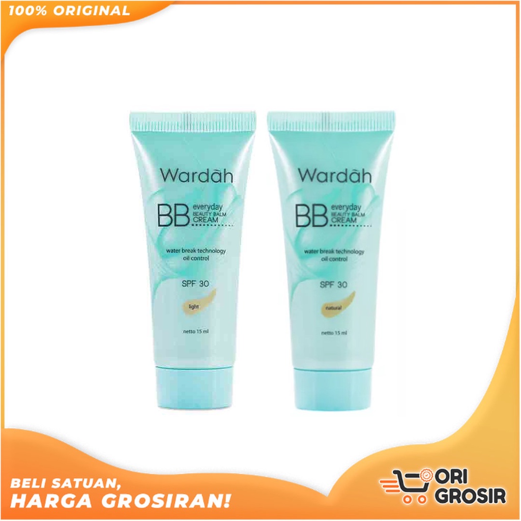 ORI Grosir WARDAH Everyday BB Cream SPF 30 - 15ml