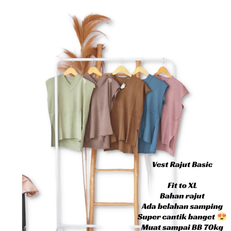 vest rajut basic ld110