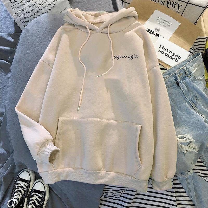 HOODIE UNISEX SYRUU GGLE - JUMPER TEBAL TERLARIS