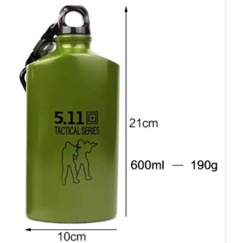 Botol Minum Army Tactical 5.11 Botol Minum Tentara Outdoor Airsoftgun