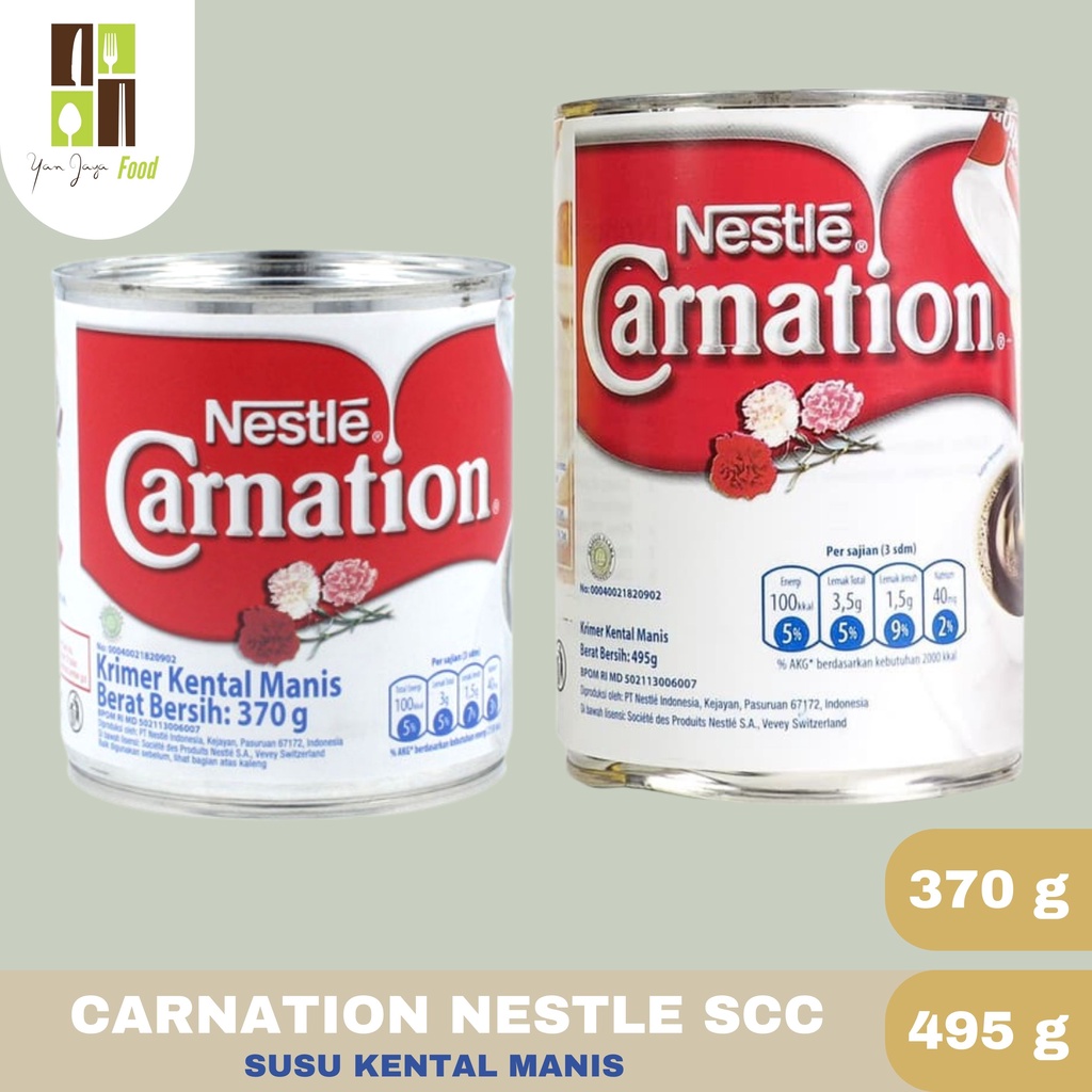 

Carnation SCC Krimer Susu Kental Manis [370 gr/ 488gr]
