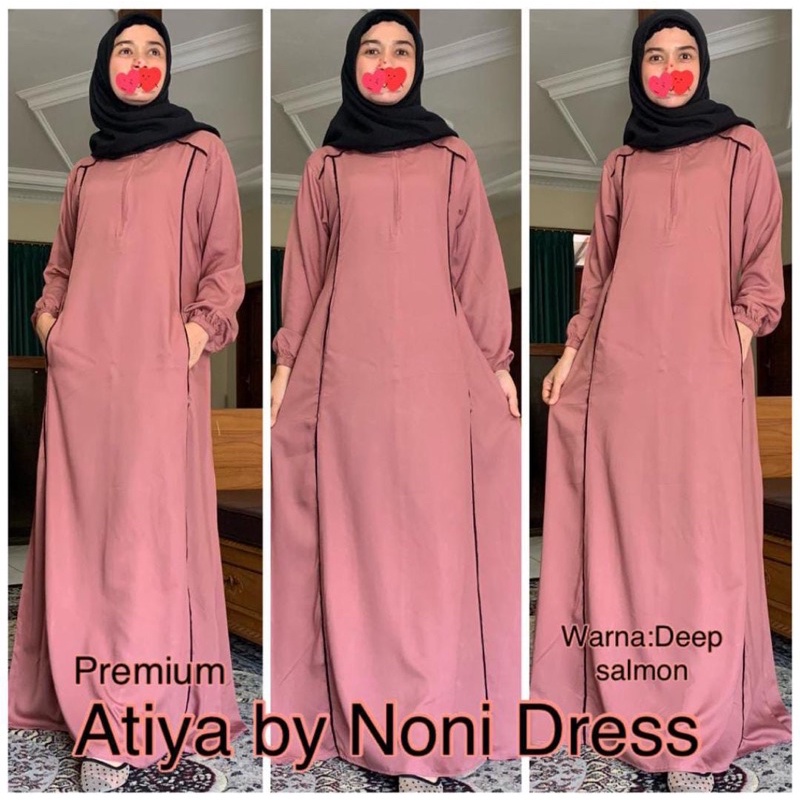 Daster Arab PREMIUM ATIYA by NONI Dress ORI